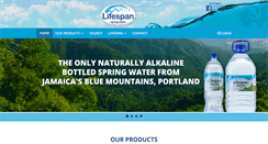 Desktop Screenshot of lifespanspringwater.com